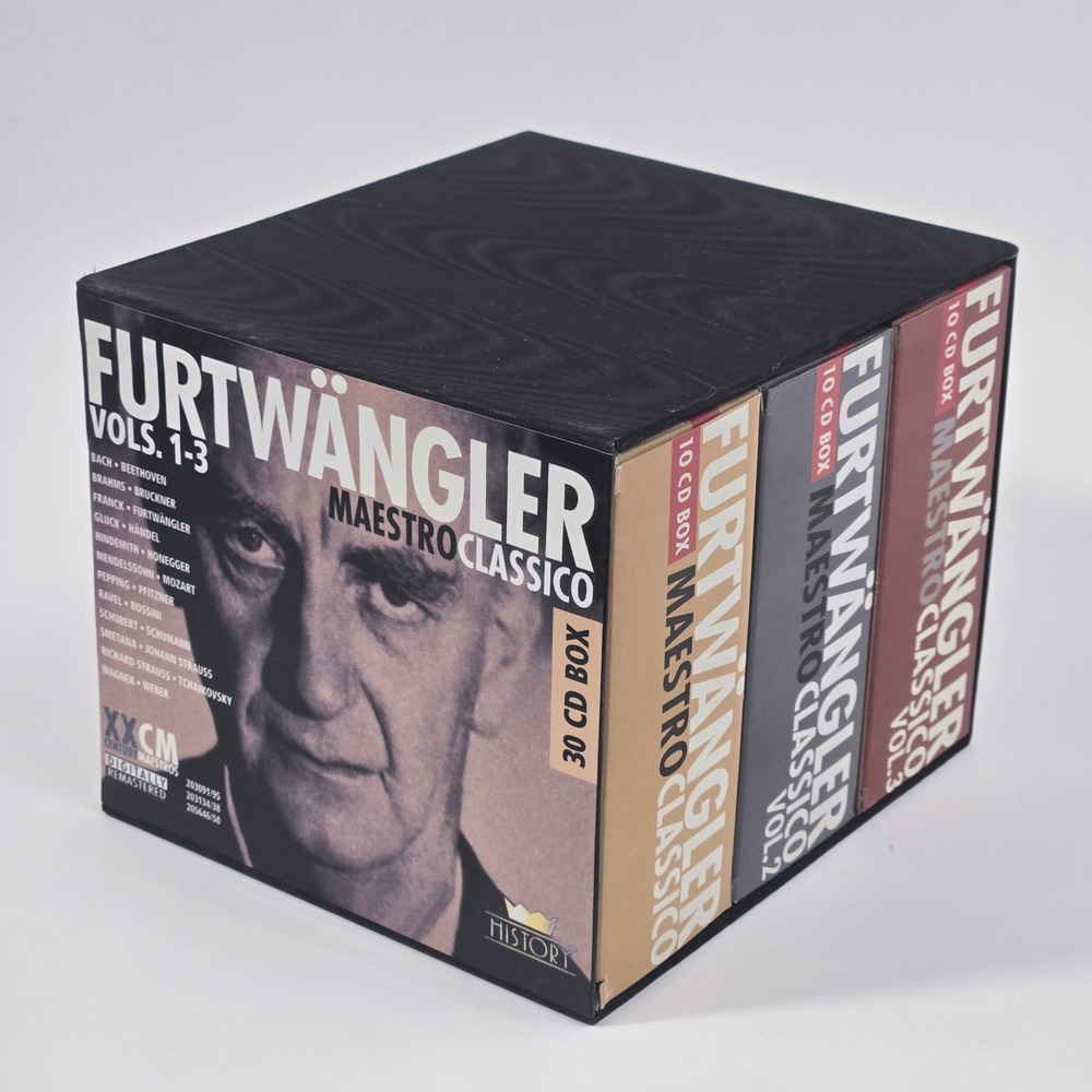 RARE Wilhelm Furtwängler Maestro Classico Complete 30 CD Box Set Vol 1-3 History
